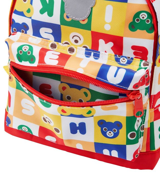 MIKI HOUSE HOT BISCUITS 【ミキハウス】 リュック(Sサイズ) マルチカラー