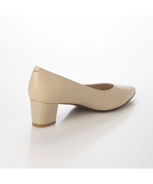 Riz raffinee <Riz raffinee>Vカットポインテッドトゥパンプス ベージュ