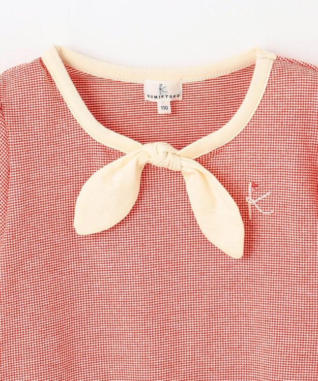 組曲 KIDS 【110-140㎝】マリンカノコ Tシャツ レッド