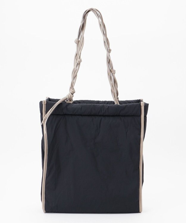 united bamboo 【辺見えみりさんコラボ】パデッドトートバッグ ブラック系