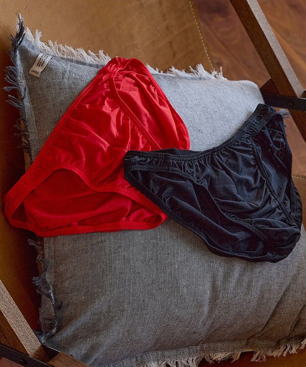 WACOAL MEN ブリーフ フロント立体設計 快適キープ 適度なフィット感 前閉じ 下着 ビキニ メンズ GF2300 /ブロス ブラック