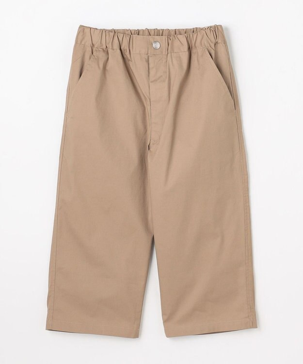 J.PRESS KIDS 【140-170cm】コットンストレッチ 7分丈パンツ ベージュ系