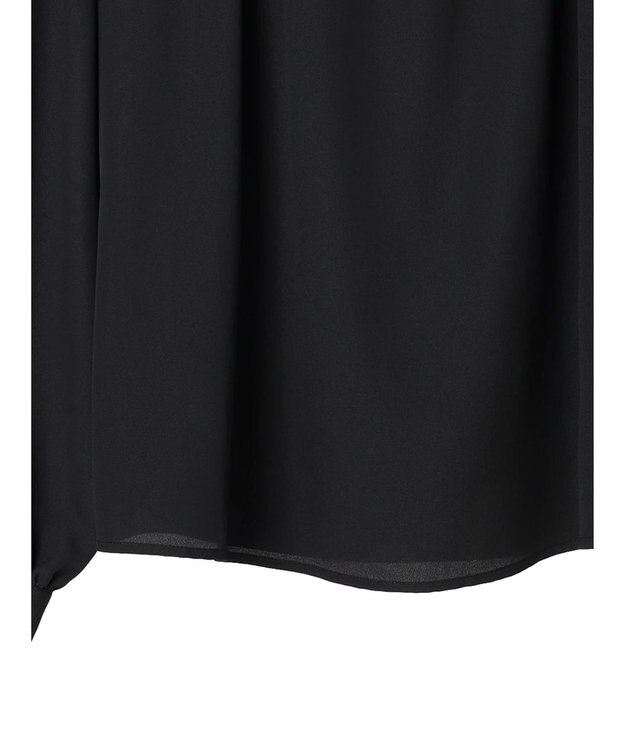 Green Parks ｅｆ－ｄｅ　ギャザーブラウス Black