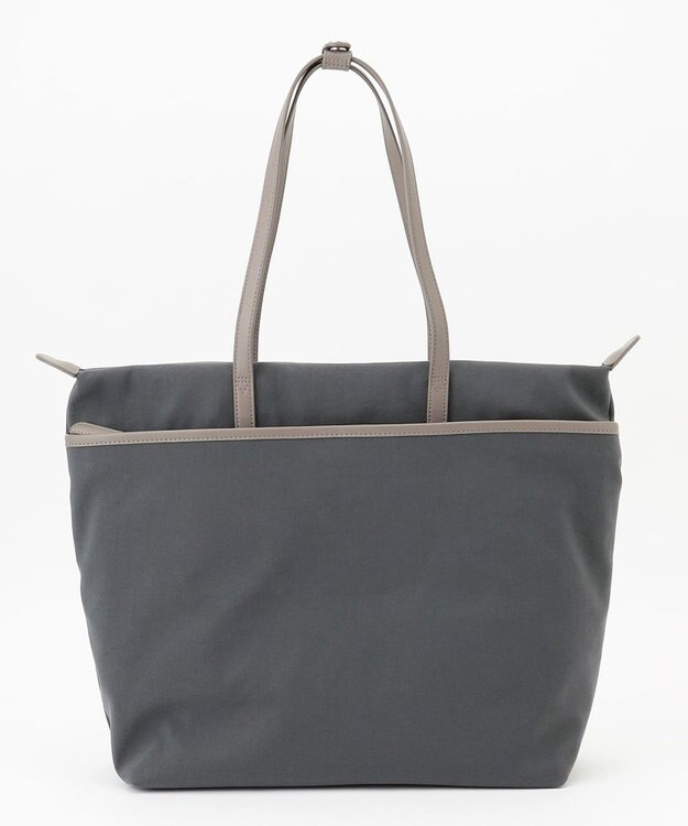 Y'SACCS コットンライクナイロントート Mサイズ グレー