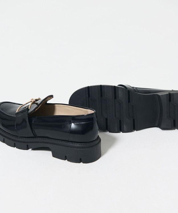 GRACE CONTINENTAL CORSO ROMA ビットローファー ブラック