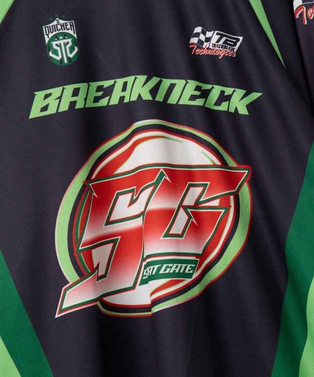 WEGO レーシングロゴメッシュT（LS） ブラック