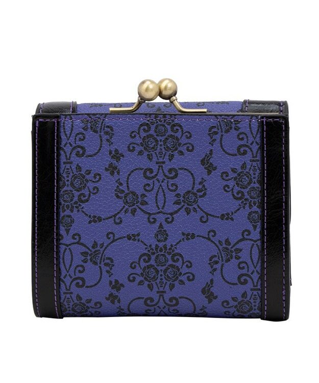 ANNA SUI リーブル 口金二つ折り財布 パープル