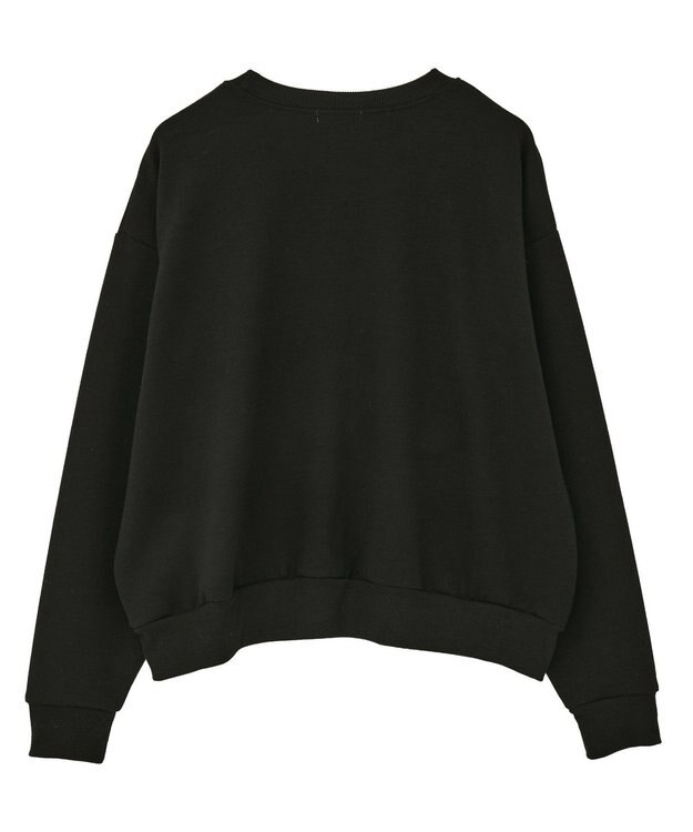 CRAFT STANDARD BOUTIQUE フォトプリントダンボールプルオーバー Black