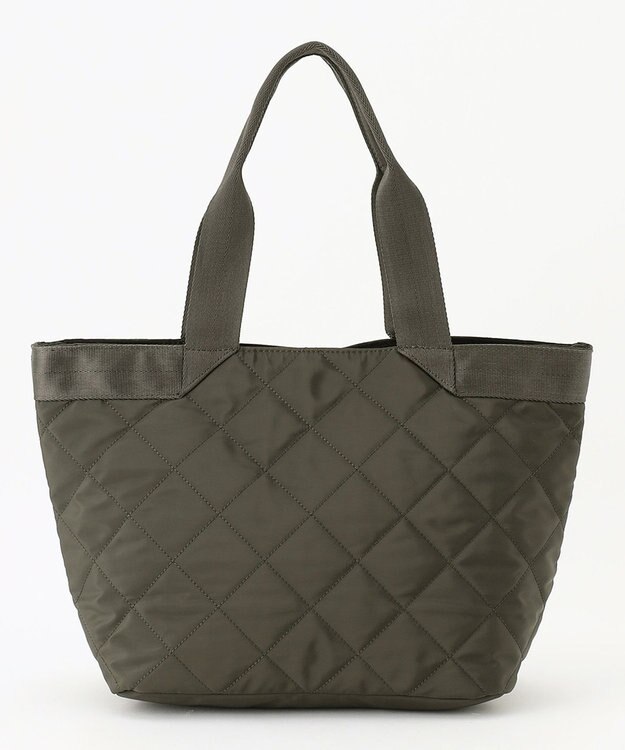 ANY キルティングソフトトートバッグ オリーブ