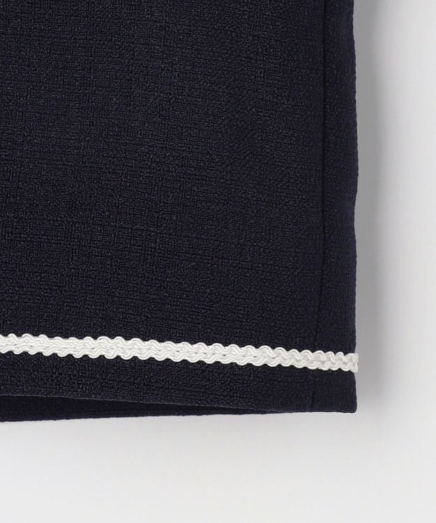 ANY KIDS 【2点セット】ノーカラー ボレロジャケット+襟付き ワンピース グレー