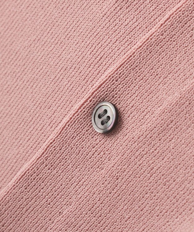 YECCA VECCA [UVカットマシンウォッシャブル]アンサンブルニット Pink