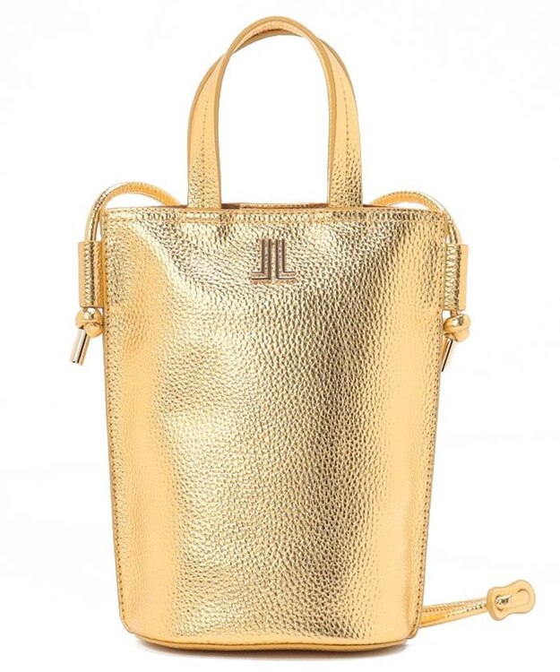 LANVIN en Bleu メレ 2wayショルダーバッグ ゴールド