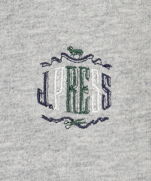 J.PRESS KIDS 【100-130cm】トリコリブコンビボーダー ミニ裏毛 トレーナー グレー系