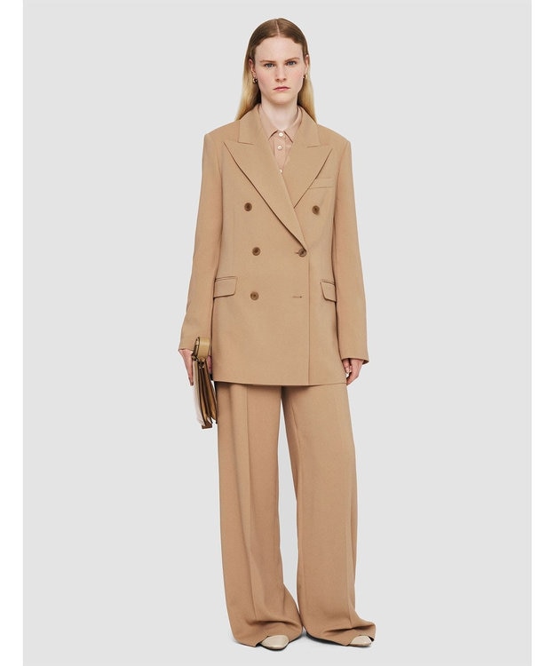 JOSEPH コンフォートキャディー　ダブルブレステッドジャケット Blusher