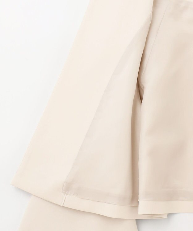 ANY SIS S 【洗える】セレモニークロップド ジャケット ライトベージュ