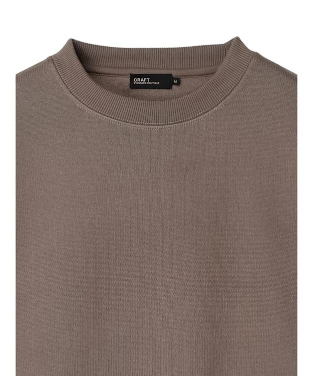 CRAFT STANDARD BOUTIQUE ニットフリーススウェット Brown