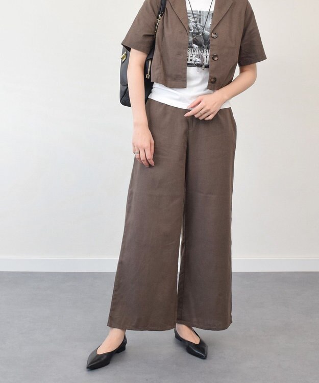 INTER-CHAUSSURES 【INTER-CHAUSSURES】ポインテッドトウサケットバレエシューズ ブラック