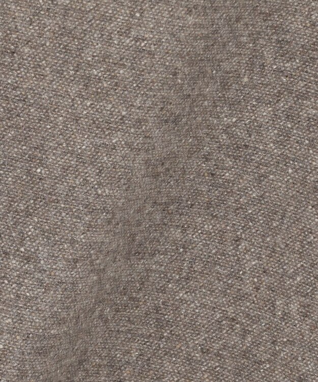 J.PRESS LADIES シルクネップツイード クロップド パンツ モカ系