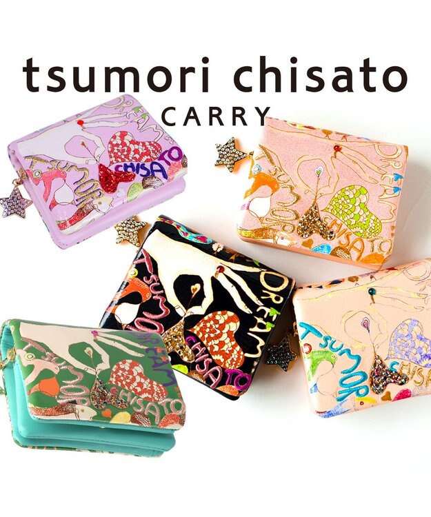 ハッピースタッフ ミニ財布 2つ折り / tsumori chisato CARRY