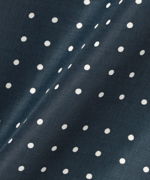 J.PRESS LADIES L 【洗える】ブロックドットプリント ワンピース ダルブルー系5