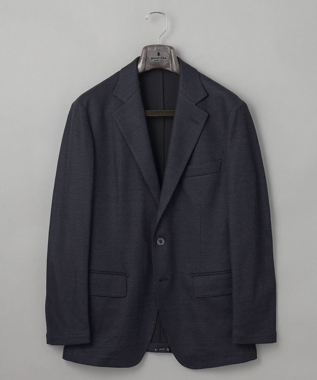 GOTAIRIKU ３年連続売上NO1【吸水速乾/洗える/ストレッチ】ノルマンディーリネン カーディガンジャケット(25/26年モデル) ネイビー