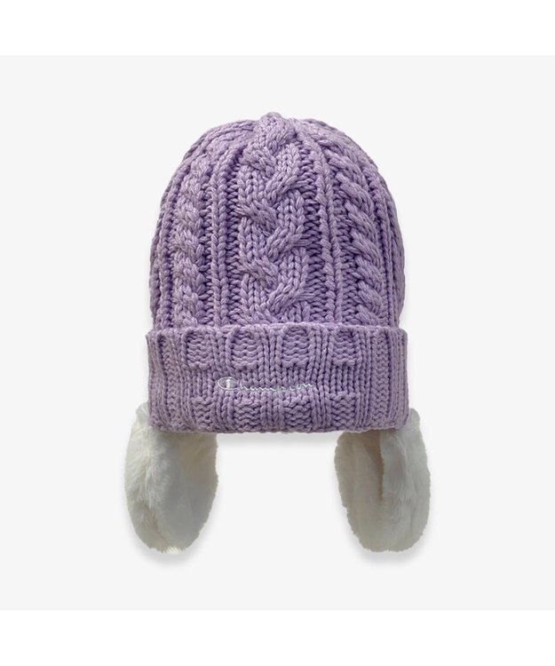 林八百吉商店 Champion　キッズ　ボア耳ケーブルワッチ パープル