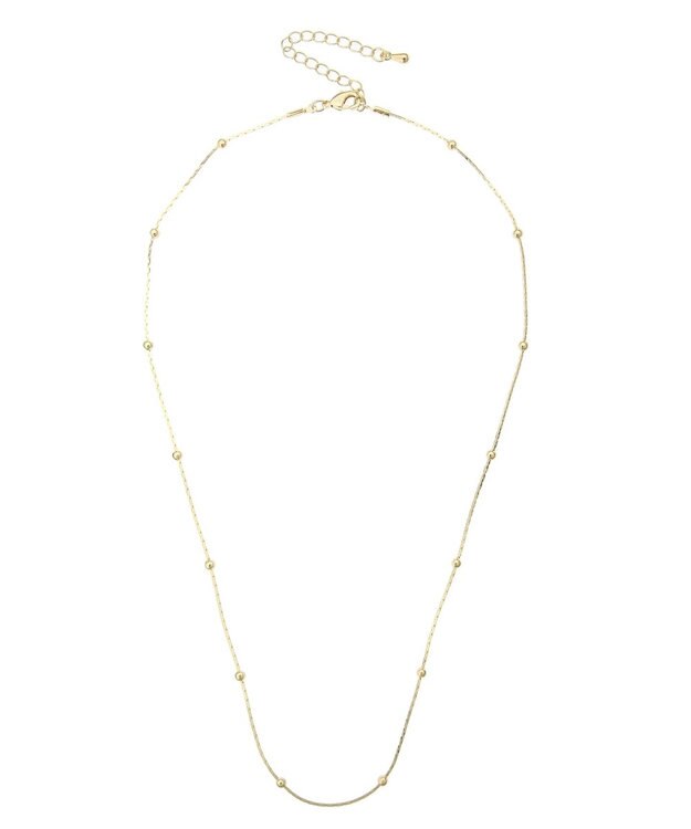 AMERICAN HOLIC ボールスリムチェーンネックレス Silver