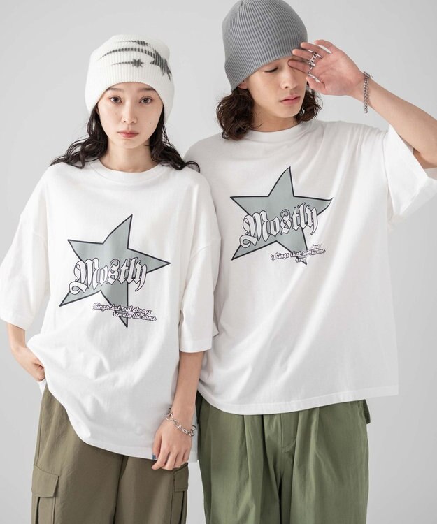 WEGO 【ユニセックス着用ITEM/SMLサイズ/手洗い可】アソートグラフィックT 柄49