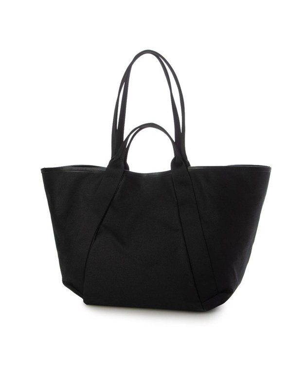 UNBILLION VERYコラボ カシュカシュ cachecache / 2WAYビッグキャンバストートバッグ ブラック