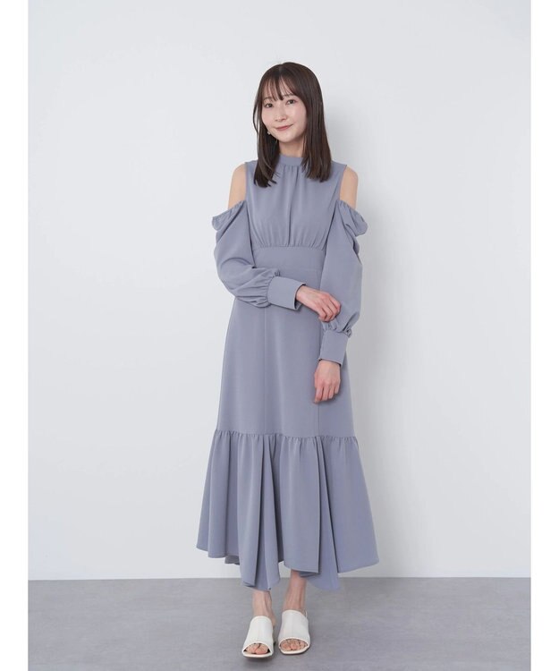 earth music&ecology ２ＷＡＹショルダーワンピース Blue