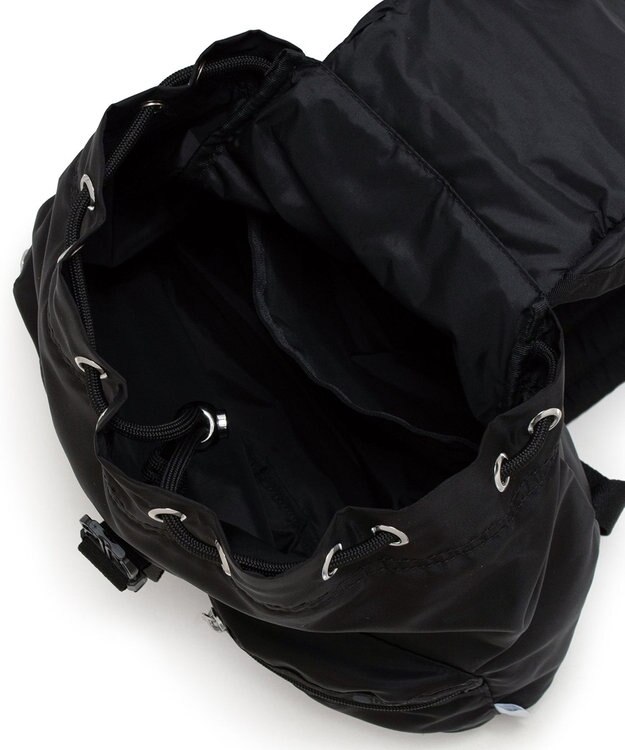 LeSportsac SMALL VOYAGER MH/ブラックサテンスナイデル ブラックサテンスナイデル