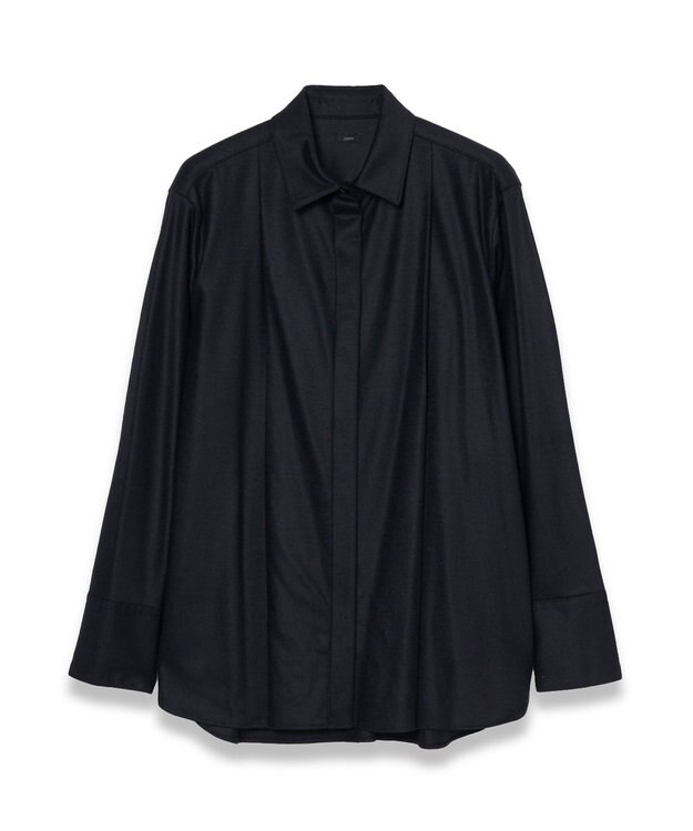 JOSEPH 【WEB&OUTLET限定】バランサーミル　シャツアウター Navy