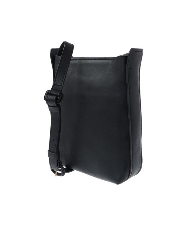 genten ミネルヴァ 縦長ショルダーバッグ クロ