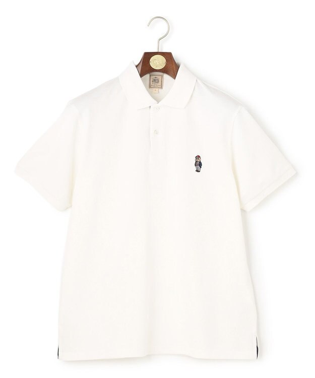 J.PRESS MEN 新デザイン【BULLDOG BOY / 8色展開】カノコレジメン ポロシャツ ホワイト系