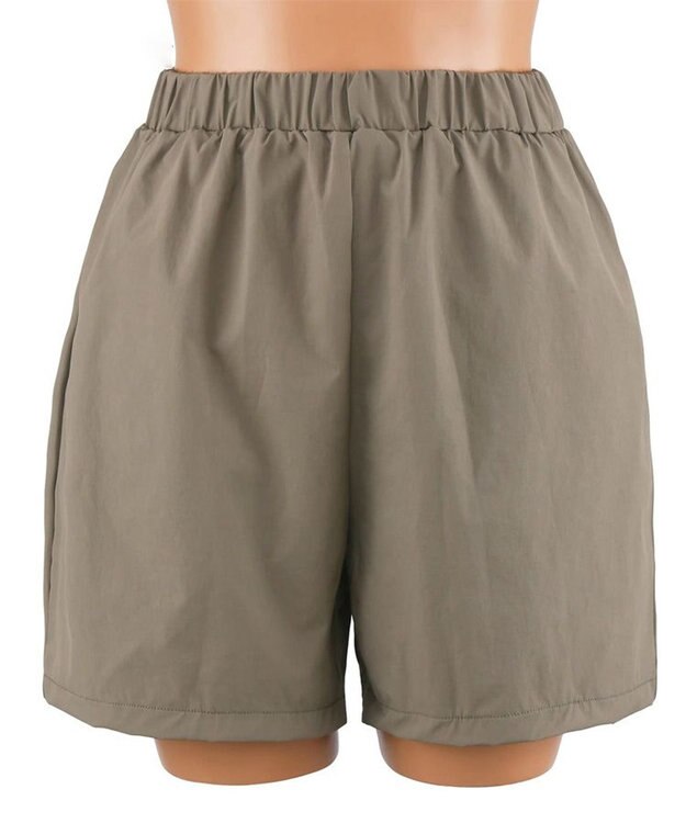 San-ai Resort（三愛水着楽園） 【カップ付きセット水着】タンキニ セット水着　無地【Ungrid（アングリッド）】 カーキ