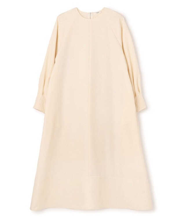 NAVE 【ReNAVE・セットアップ可/撥水加工/防シワ】ポリエステルタッサー ワンピース アイボリー系