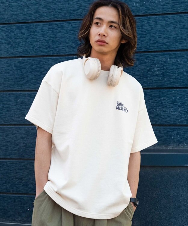 WEGO グラフィックスウェT（SS） オフホワイト