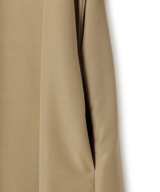 NAVE 【ReNAVE・セットアップ可/撥水加工/防シワ】ポリエステルタッサー ワンピース カーキ系