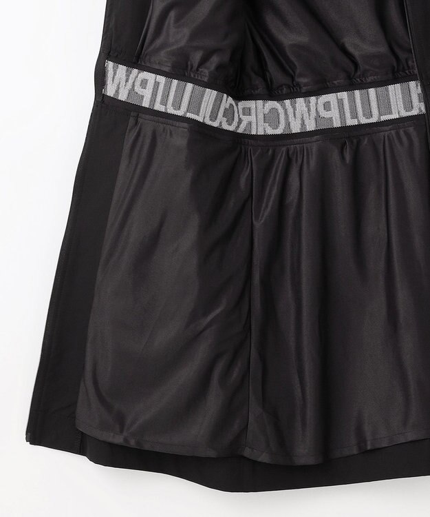 PW CIRCULUS 【限定コラボアイテム】ZIP UP WOVEN DRESS ブラック系