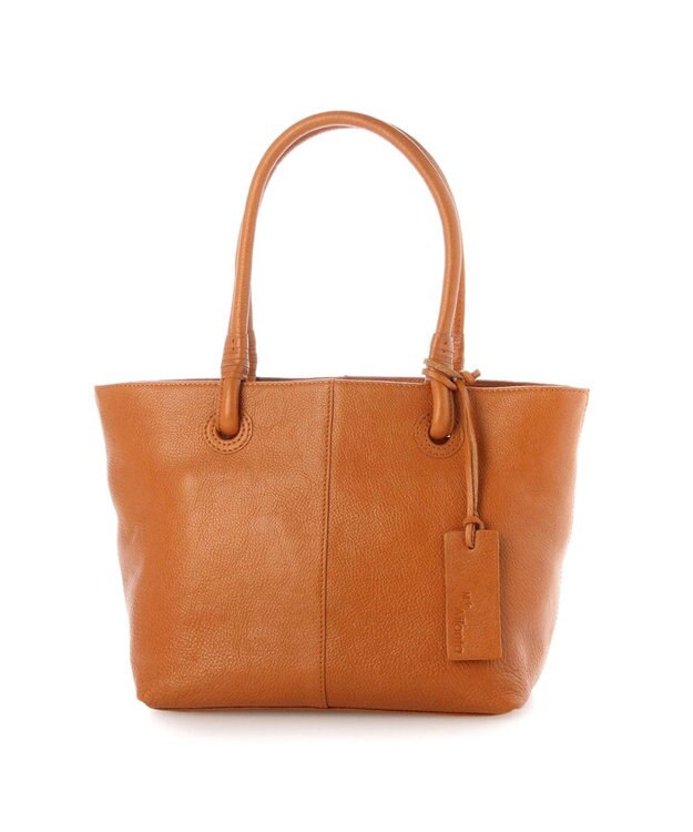 UNBILLION アトランタ ATLANTA / 牛革ハトメあおりトートS キャメル