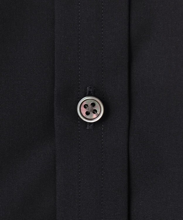 GOTAIRIKU 【形態安定】PREMIUMPLEATS_レギュラーカラー 通年ドレスシャツ ブラック系