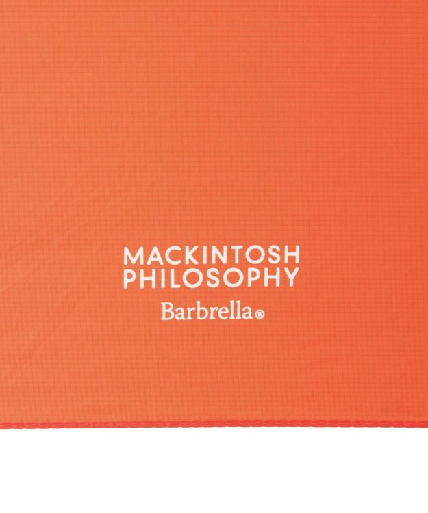 MOONBAT MACKINTOSH PHILOSOPHY(マッキントッシュ フィロソフィー) Birbrella AUTO-JUMP 無地 バーブレラ 自動開閉 雨傘 折りたたみ傘 オレンジ