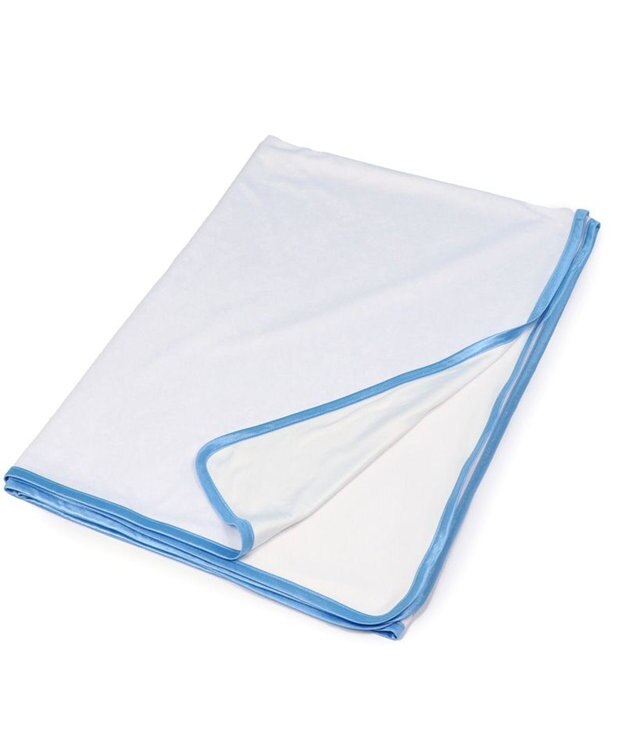 Mother garden しろたん クール シングルケット 《顔ぼん》 140×200cm 白~オフホワイト