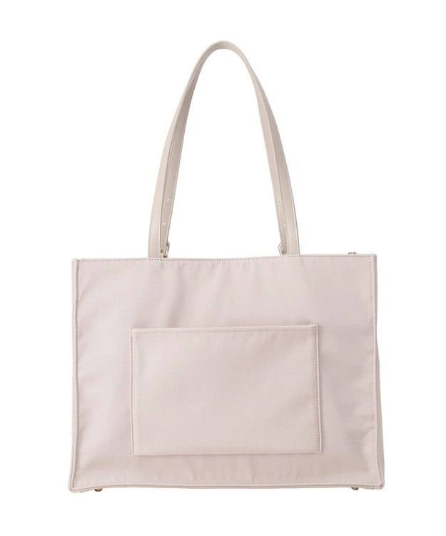 Maison de FLEUR 撥水加工マルチポケットキャリーオンバッグ Grayish Pink