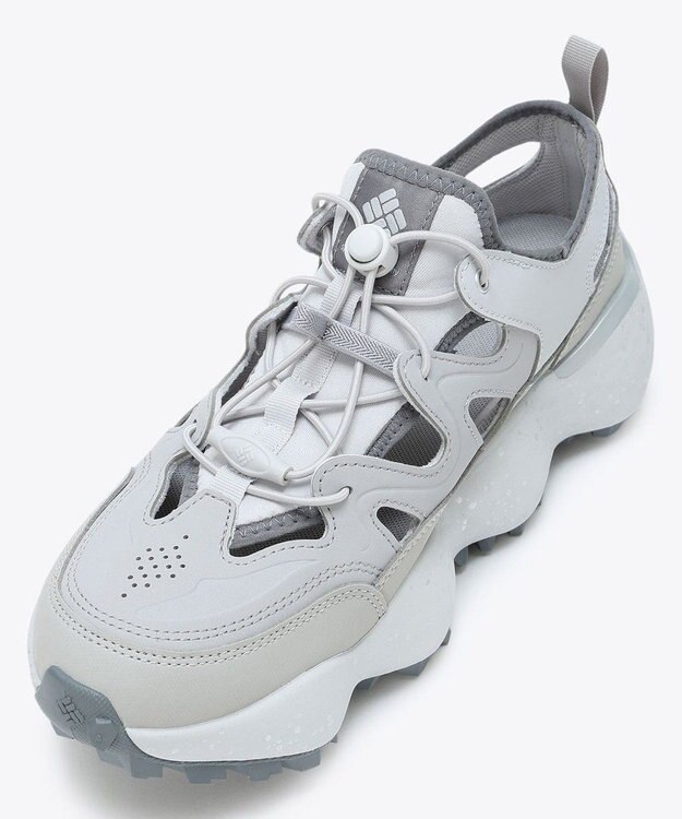 Columbia 高反発クッション Columbia メンズ スライブ リバイブ シャンダル スニーカーサンダル ／コロンビア Grey Ice Pure Silver