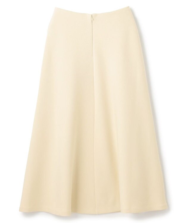 UNFILO 【新色登場】BEAUTY FORM JERSEY セミフレアスカート クリーム