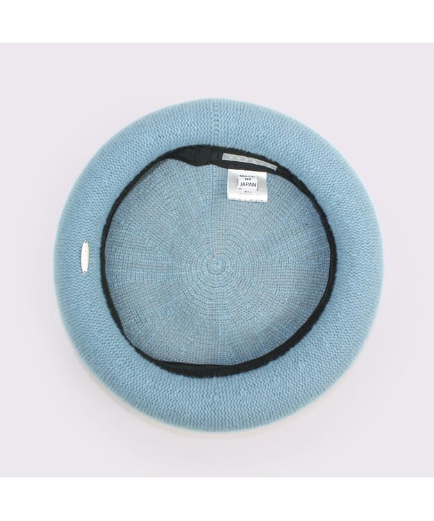 ATRENA 【日本製】カシミヤ混ベーシックベレー ブルーグレー