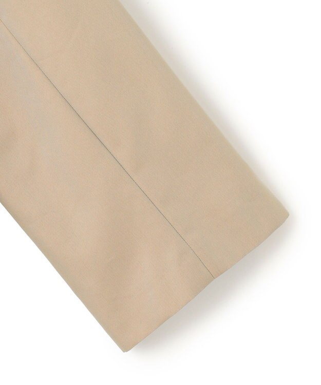 ICB 【撥水加工】ＴＣシャンブレーツイル ステンカラーコート ベージュ系