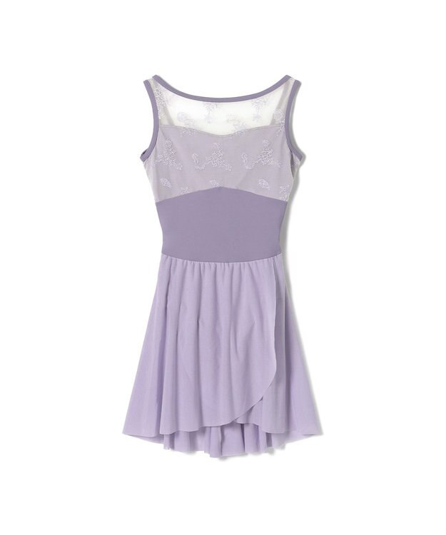 Chacott スカート付レオタード ヴァイオレット