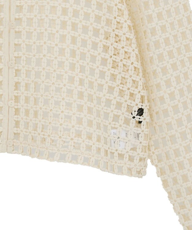 Green Parks ・ＳＵＧＡＲ　ＳＰＯＯＮ　２ｗａｙフラワーメッシュカーデ Ivory